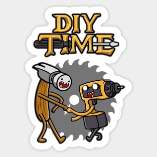 DIY Time v2 Sticker